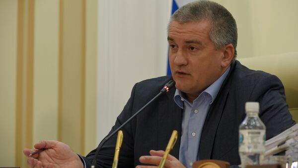 Глава Республики Крым Сергей Аксенов