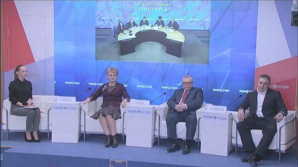 Видеомост Москва – Симферополь на тему: Ситуация с правами человека в Крыму Видеомост Москва – Симферополь на тему: Ситуация с правами человека в Крыму
