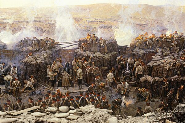 Панорама Оборона Севастополя 1854-1855 гг. Панорама Оборона Севастополя 1854-1855 гг.