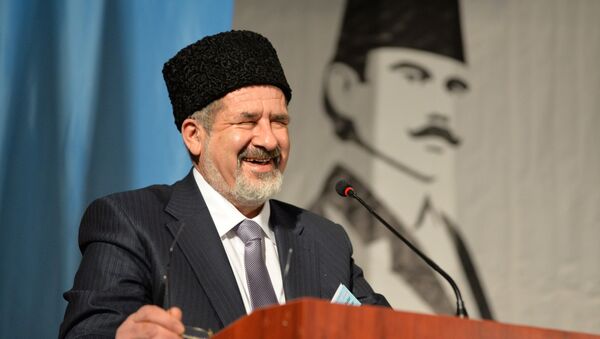 Глава меджлиса крымских татар Рифат Чубаров