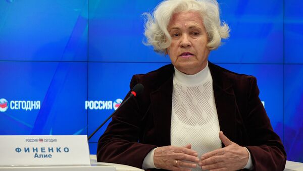 Председатель Комитета солдатских матерей Республики Крым Матери мира против войны на планете Алие Финенко