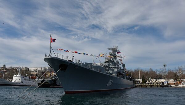 Корабль Черноморского флота Ладный  в Севастополе