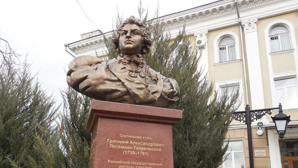 В Симферополе установили памятник князю Григорию Потемкину, открытие состоится 16 марта