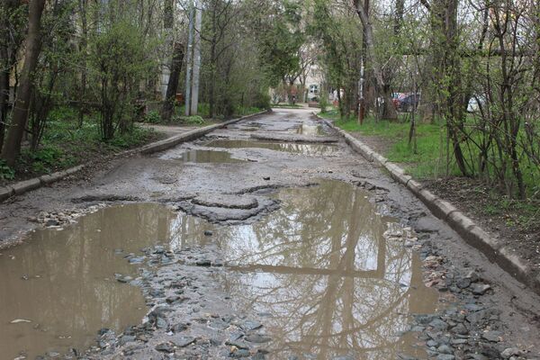 Междворовой проезд, ул. Гагарина1 в Симферополе Междворовой проезд, ул. Гагарина1 в Симферополе