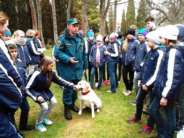 В Международном детском центре Артек состоялся очередной этап Школы безопасности В Международном детском центре Артек состоялся очередной этап Школы безопасности