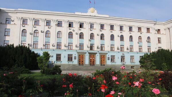 Здание Совета министров Республики Крым
