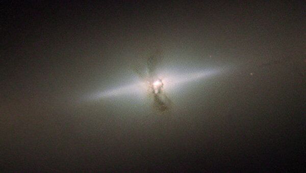Галактика NGC 4111 в созвездии Гончих Псов