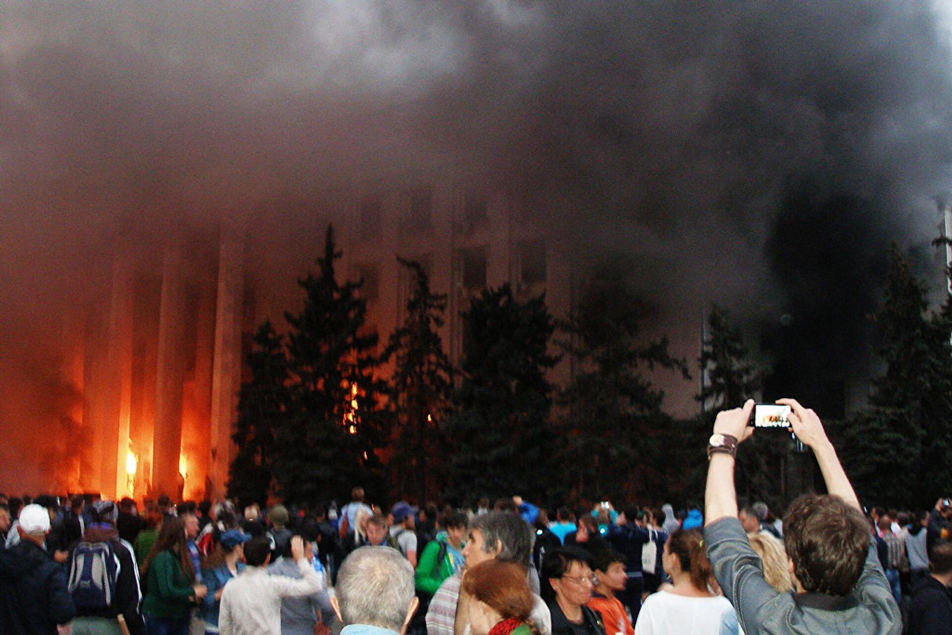 Столкновения в Одессе 2 мая 2014 года - РИА Новости, 1920, 28.04.2023