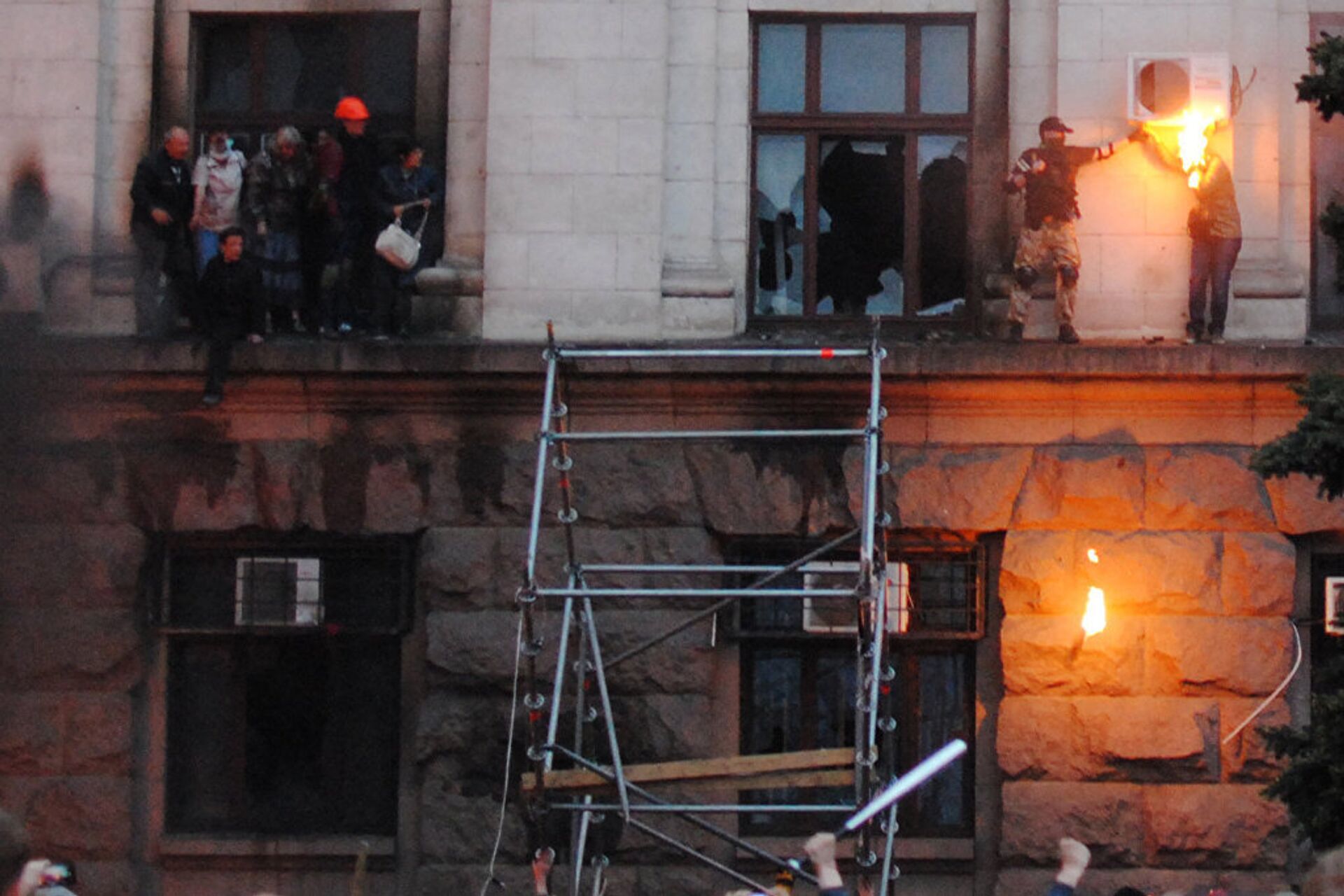 Столкновения в Одессе 2 мая 2014 года - РИА Новости, 1920, 02.05.2025