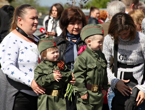 В Мирном открыли вторую очередь мемориала Красный В Мирном открыли вторую очередь мемориала Красный