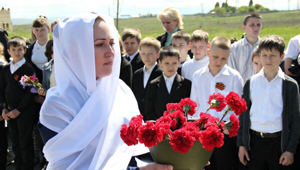 В Мирном открыли вторую очередь мемориала Красный