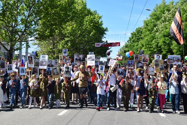 Акция Бессмертный полк в Симферополе Акция Бессмертный полк в Симферополе