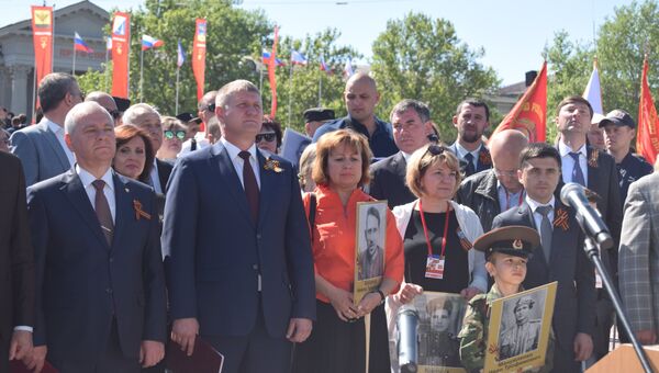 Акция Бессмертный полк в Симферополе Акция Бессмертный полк в Симферополе