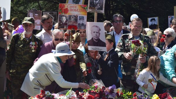 Акция Бессмертный полк в Симферополе Акция Бессмертный полк в Симферополе