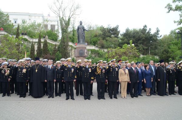 В Севастополе отметили 233-ю годовщину основания Черноморского флота