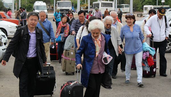 Крым посетили туристов из Китая