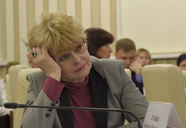 Уполномоченный по правам человека в Республике Крым Людмила Лубина