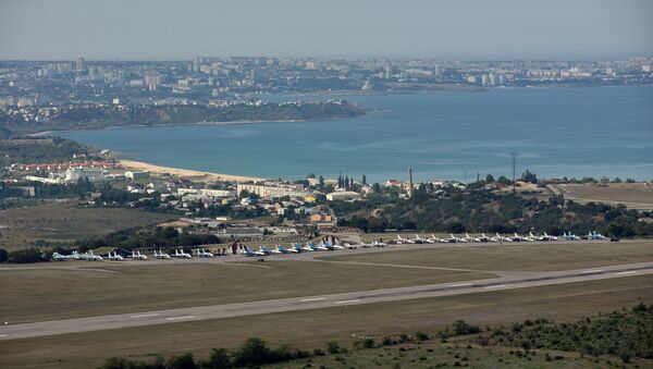 Крым с высоты птичьего полета. Севастополь