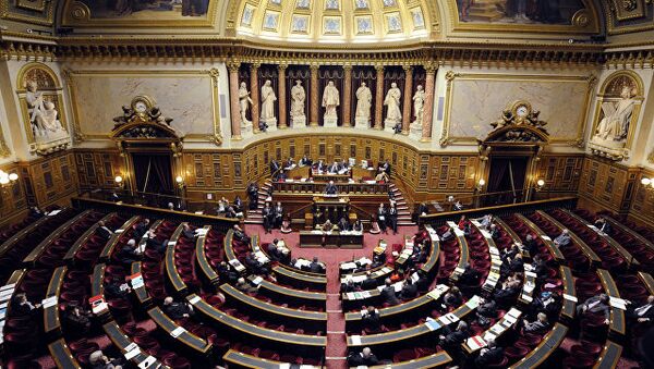 Верхняя палата парламента Франции (Сенат). Архивное фото