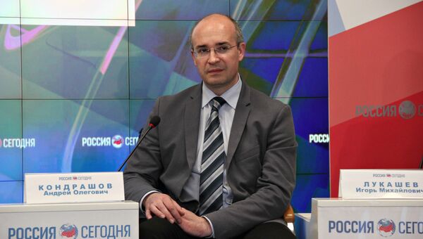 Журналист, телеведущий Андрей Кондрашов