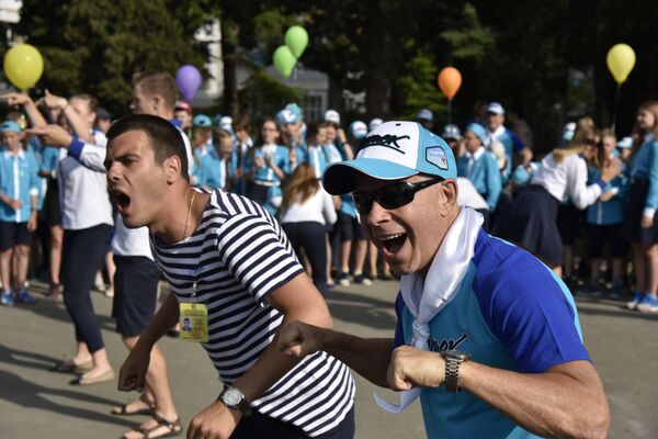 Международный детский центр Артек отмечает свое 91-летие Международный детский центр Артек отмечает свое 91-летие