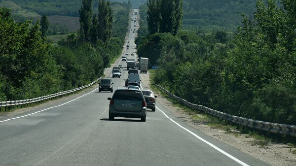 Дорога в Крыму
