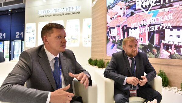Президент Группы компании КСК Николай Шалимов (слева)