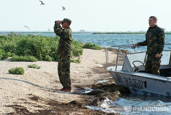 Орнитологический заповедник Лебяжьи острова в Крыму
