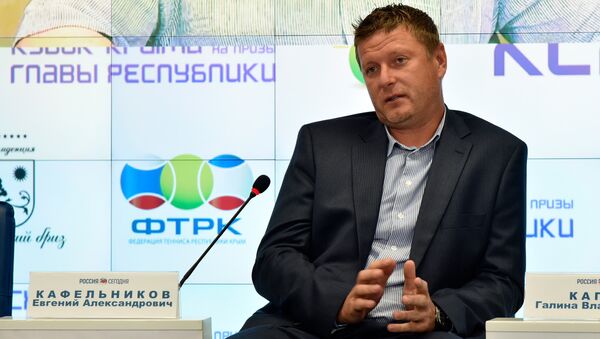 Вице-президент Федерации тенниса России, олимпийский чемпион 2000 года Евгений Кафельников