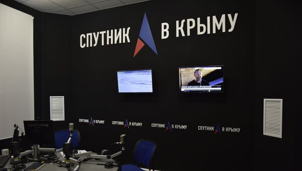 Студия радио Спутник в Крыму