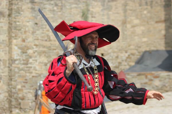 Рыцарский фестиваль Генуэзский шлем в Судаке. 2016 год