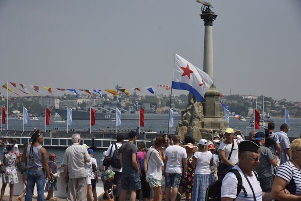 Празднование Дня ВМФ в Севастополе. 2016 год