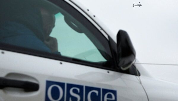 Наблюдатели ОБСЕ на Украине. Архивное фото