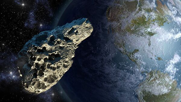Астероид над Землей