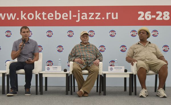 Третий день Koktebel Jazz Party-2016. Пресс-конференция участников Квартета Джимми Кобба Третий день Koktebel Jazz Party-2016. Пресс-конференция участников Квартета Джимми Кобба