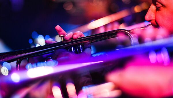 Музыканты биг-бэнда Георгия Гараняна выступают с программой Tribute to Benny Goodman на фестивале Koktebel Jazz Party