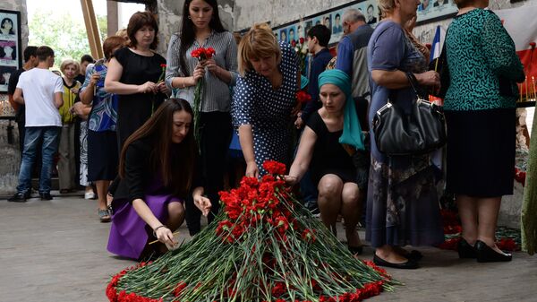 Траурные мероприятия в Беслане