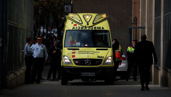 Машина скорой помощи в Испании