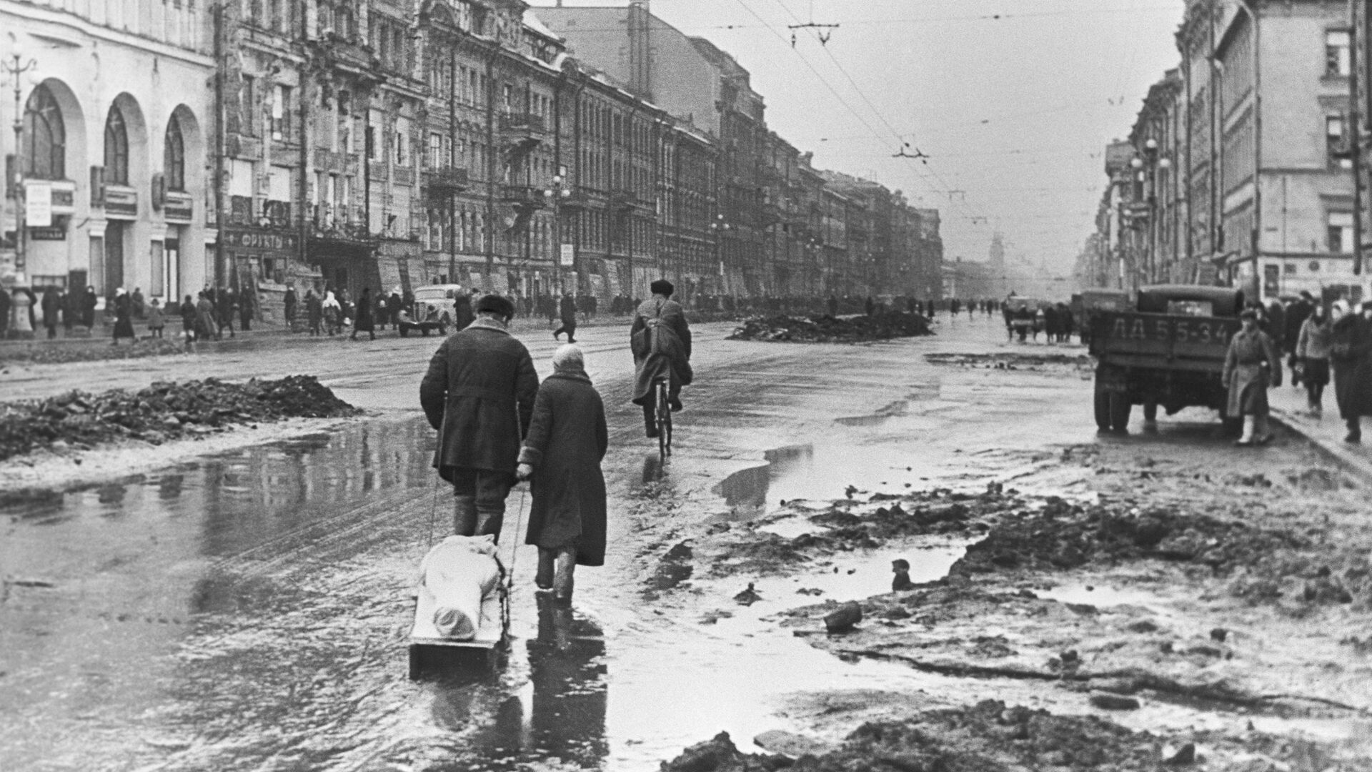 Блокадный Ленинград - РИА Новости, 1920, 18.01.2023