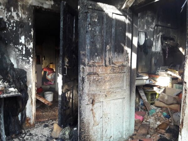 Пожар в Саках Пожар в Саках