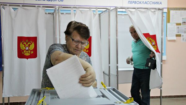 Голосование на выборах в Госдуму РФ, Симферополь