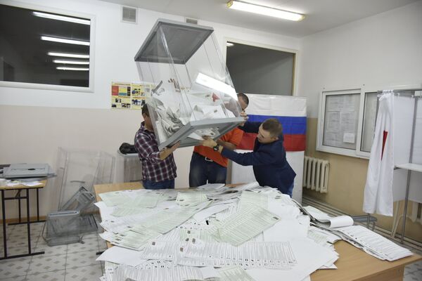 Вскрытие избирательных урн Вскрытие избирательных урн