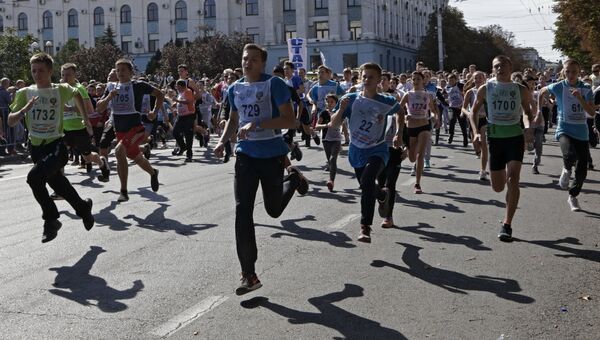 Всероссийский день бега Кросс Нации - 2016 в Симферополе