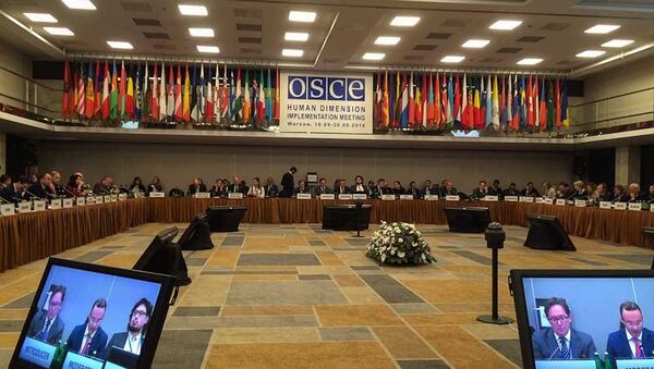 Ежегодная конференция Бюро демократических институтов и прав человека ОБСЕ. Архивное фото