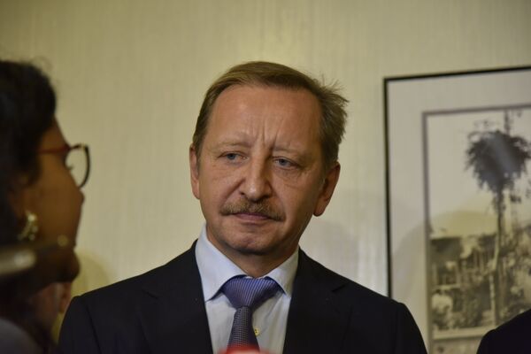 Замдиректора Ростуризма Алексей Конюшков на III туристском форуме Открытый Крым в Ялте Замдиректора Ростуризма Алексей Конюшков на III туристском форуме Открытый Крым в Ялте