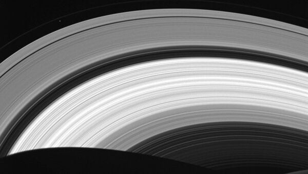 Кольца Сатурна, снятые космическим аппаратом Кассини