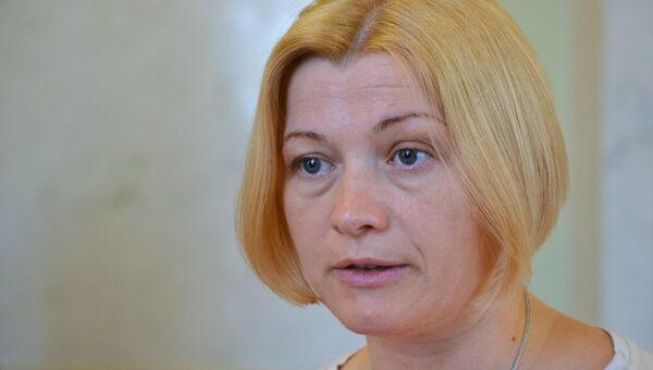 Депутат Верховной Рады Украины Ирина Геращенко. Архивное фото