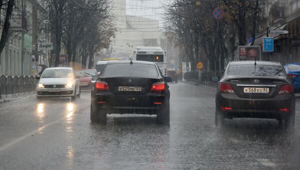Дождь в Симферополе