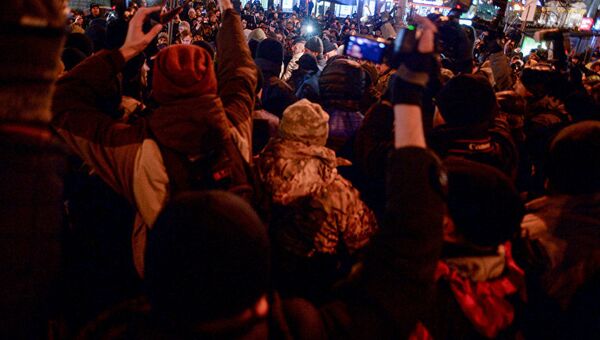 Акции протеста в Киеве 21 ноября 2016 года