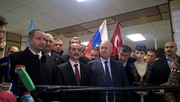 Прибытие делегации из Турции в Крым